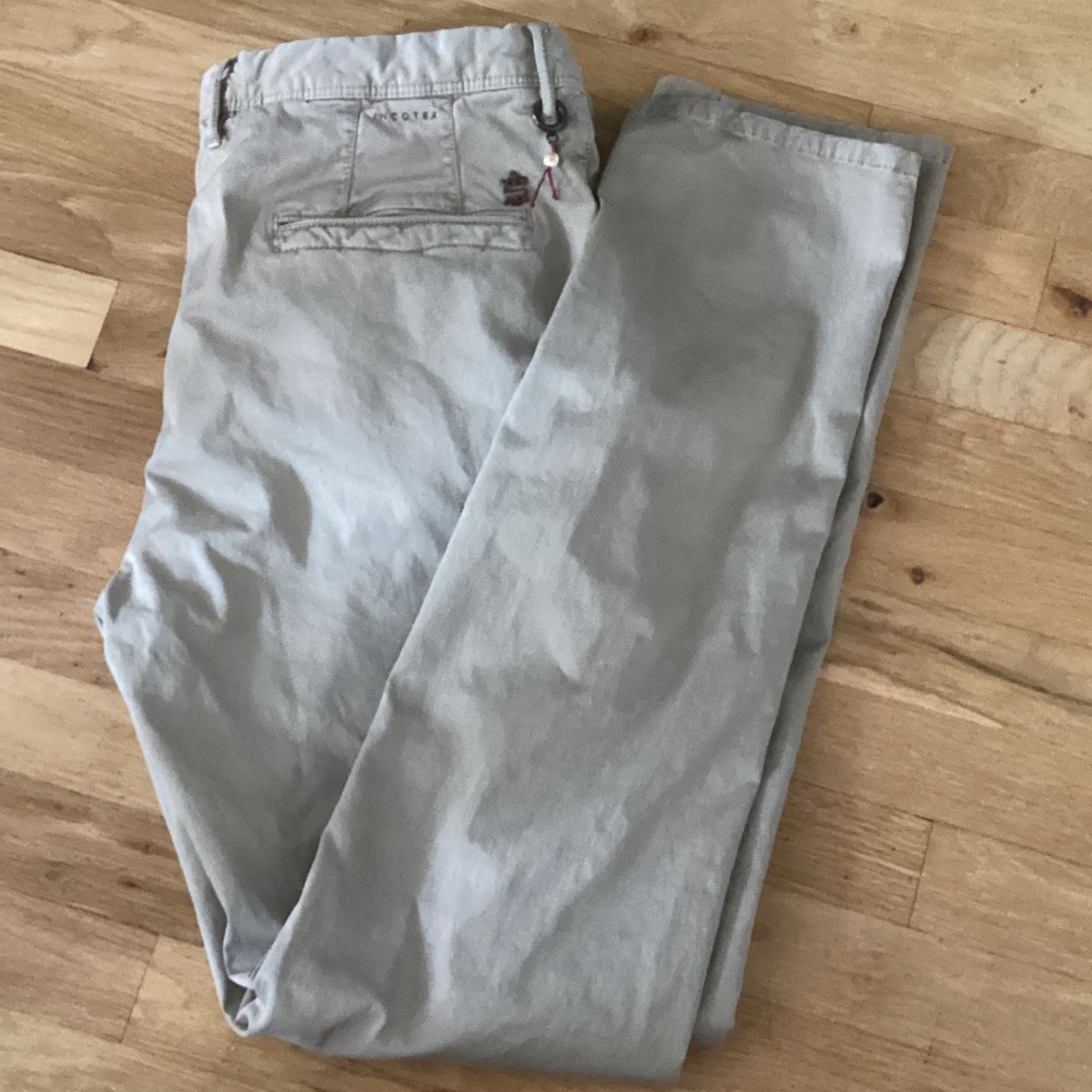 Incotex Light khaki Men's Chinos. Size 36